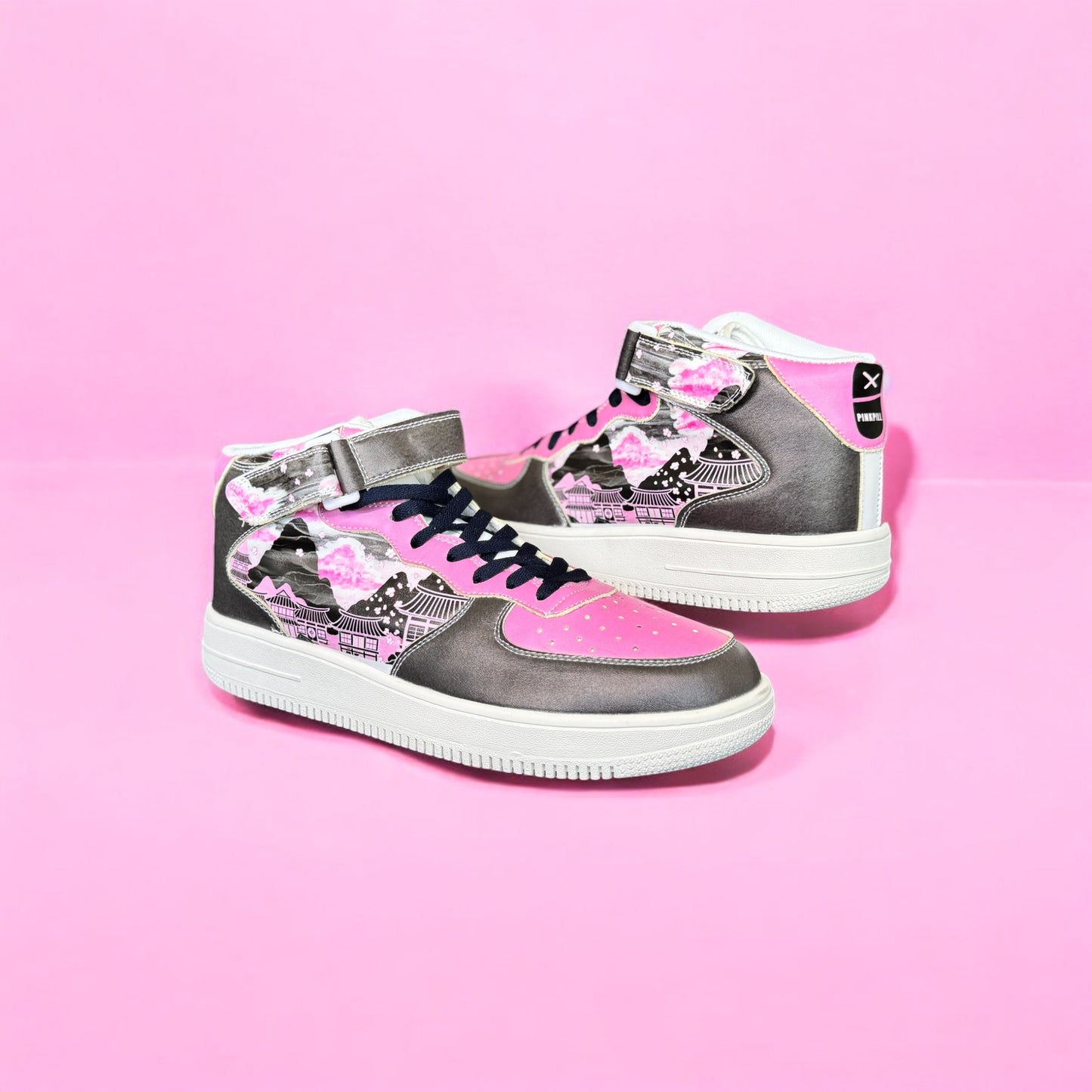 SHOGUNS - Japanese Art Style High Top Shoe