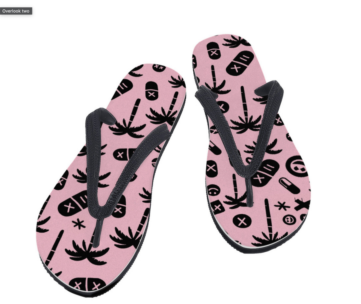 PinkPill™ Designer Flip Flops