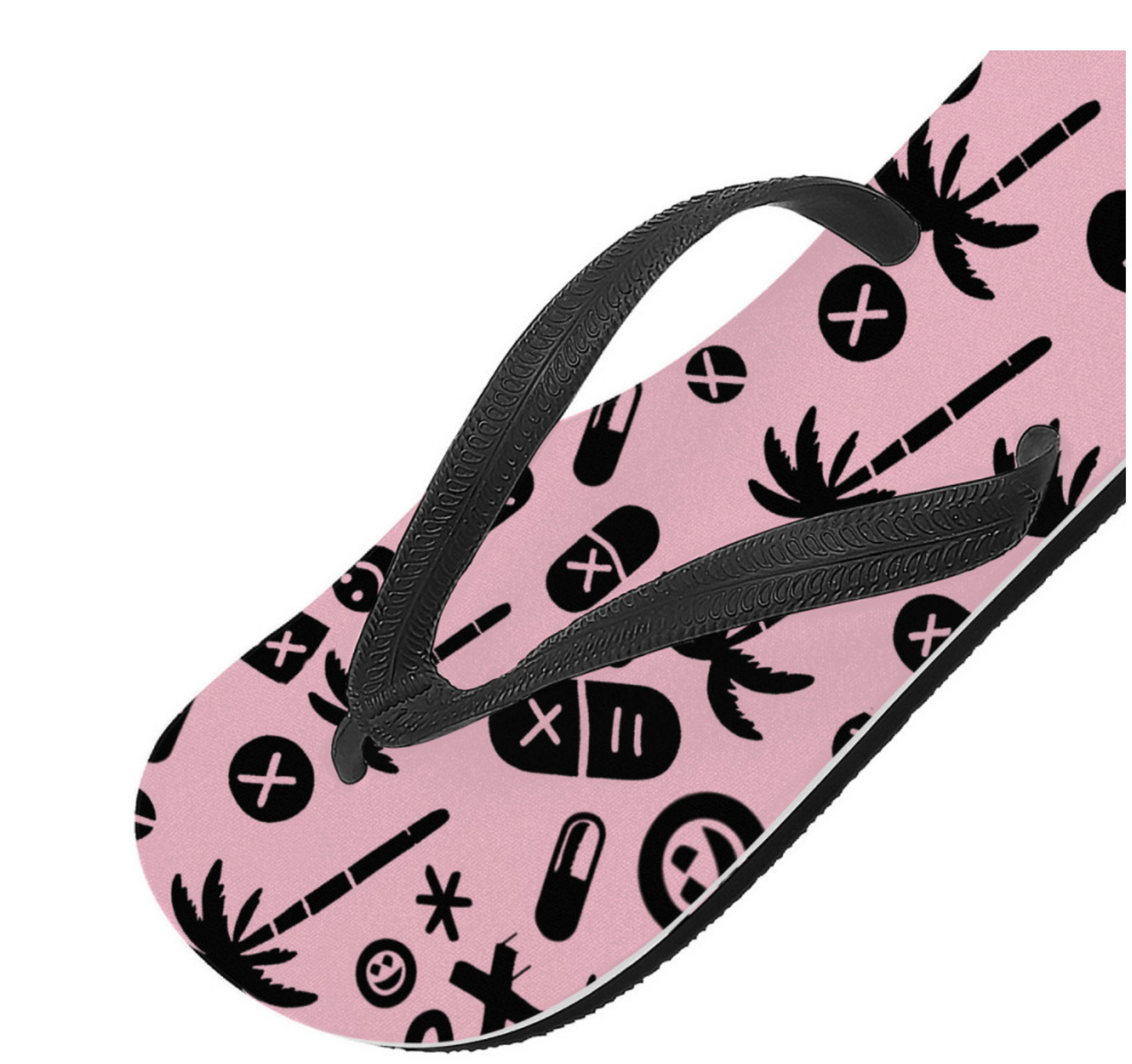 PinkPill™ Designer Flip Flops