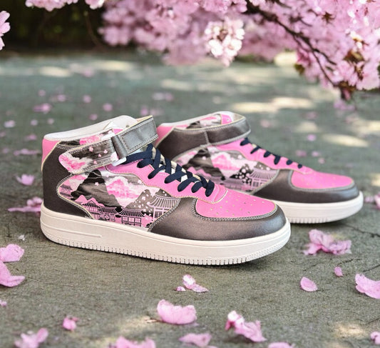 SHOGUNS - Japanese Art Style High Top Shoe