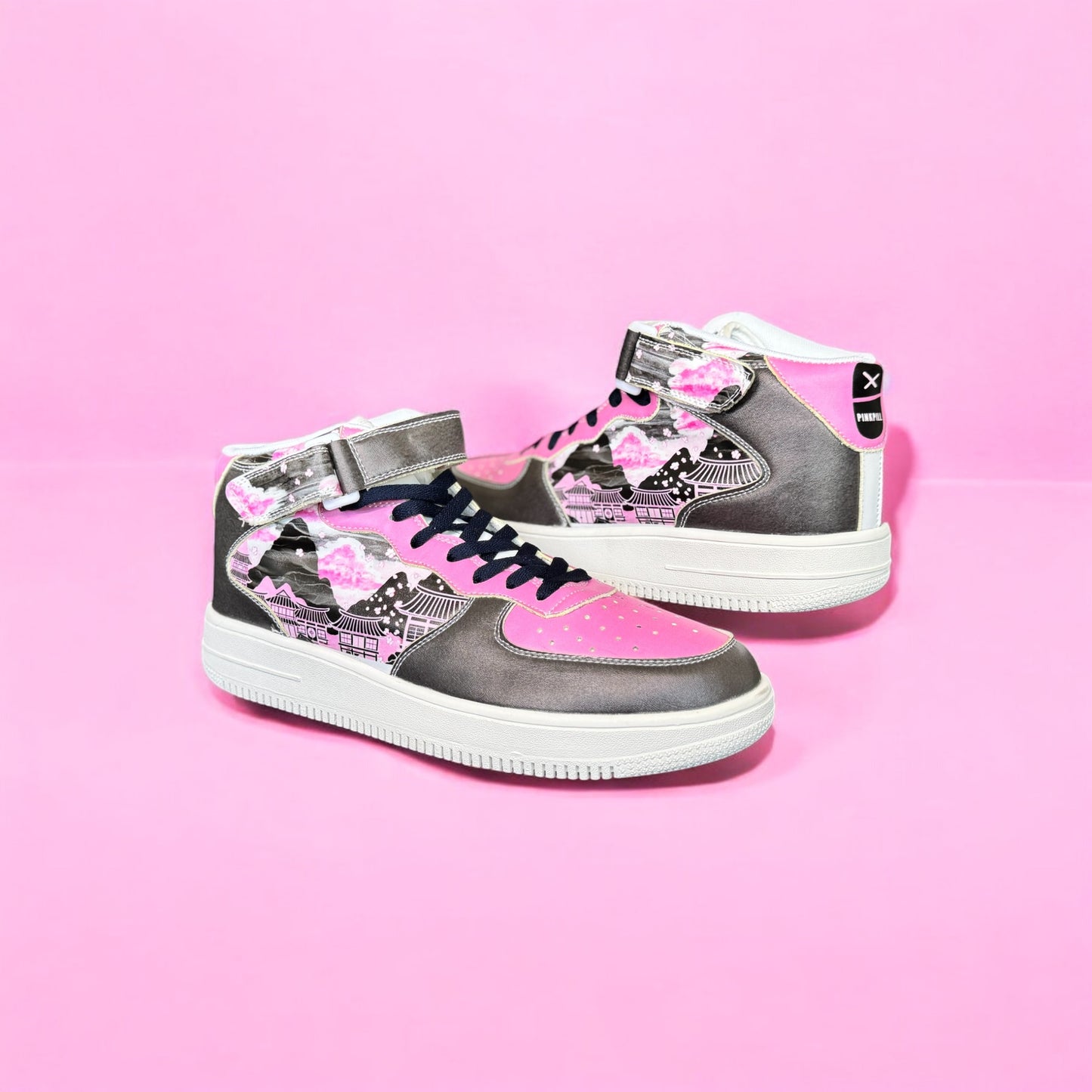 SHOGUNS - Japanese Art Style High Top Shoe