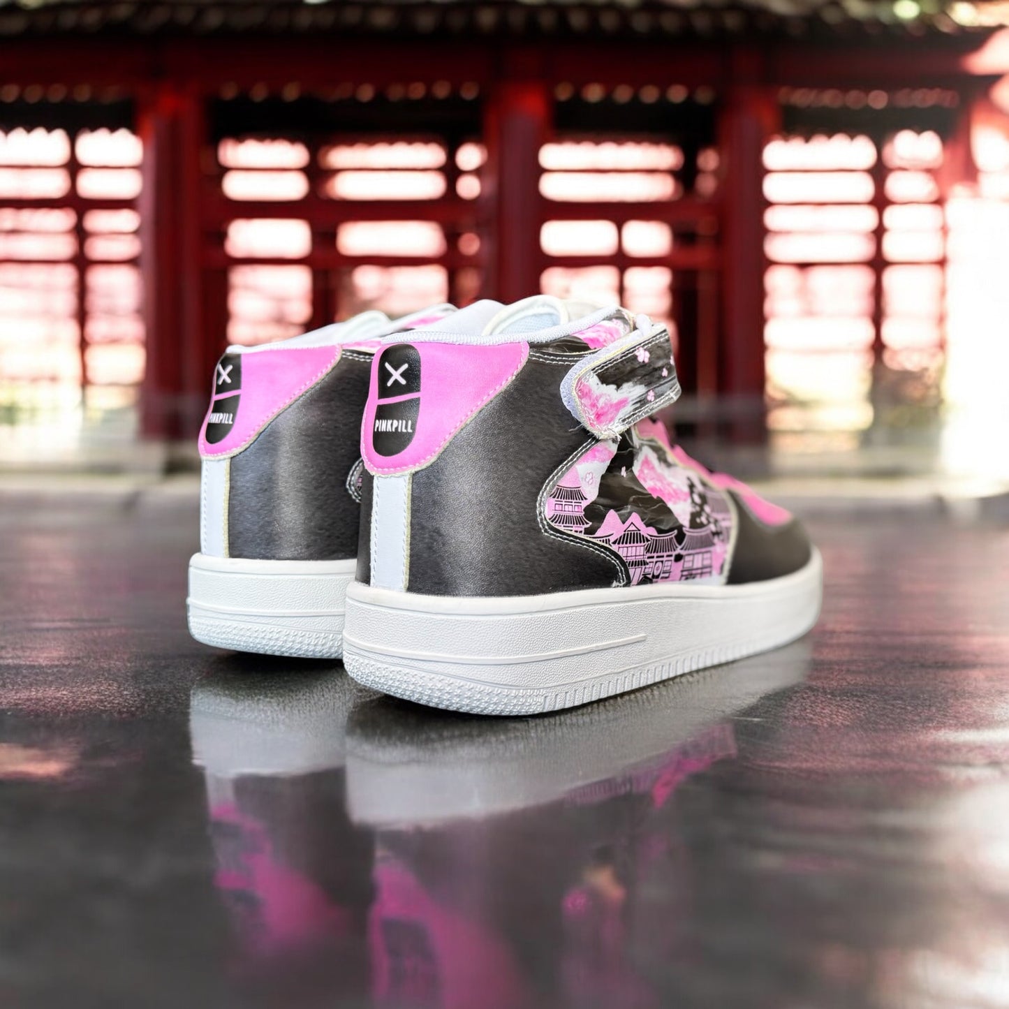 SHOGUNS - Japanese Art Style High Top Shoe