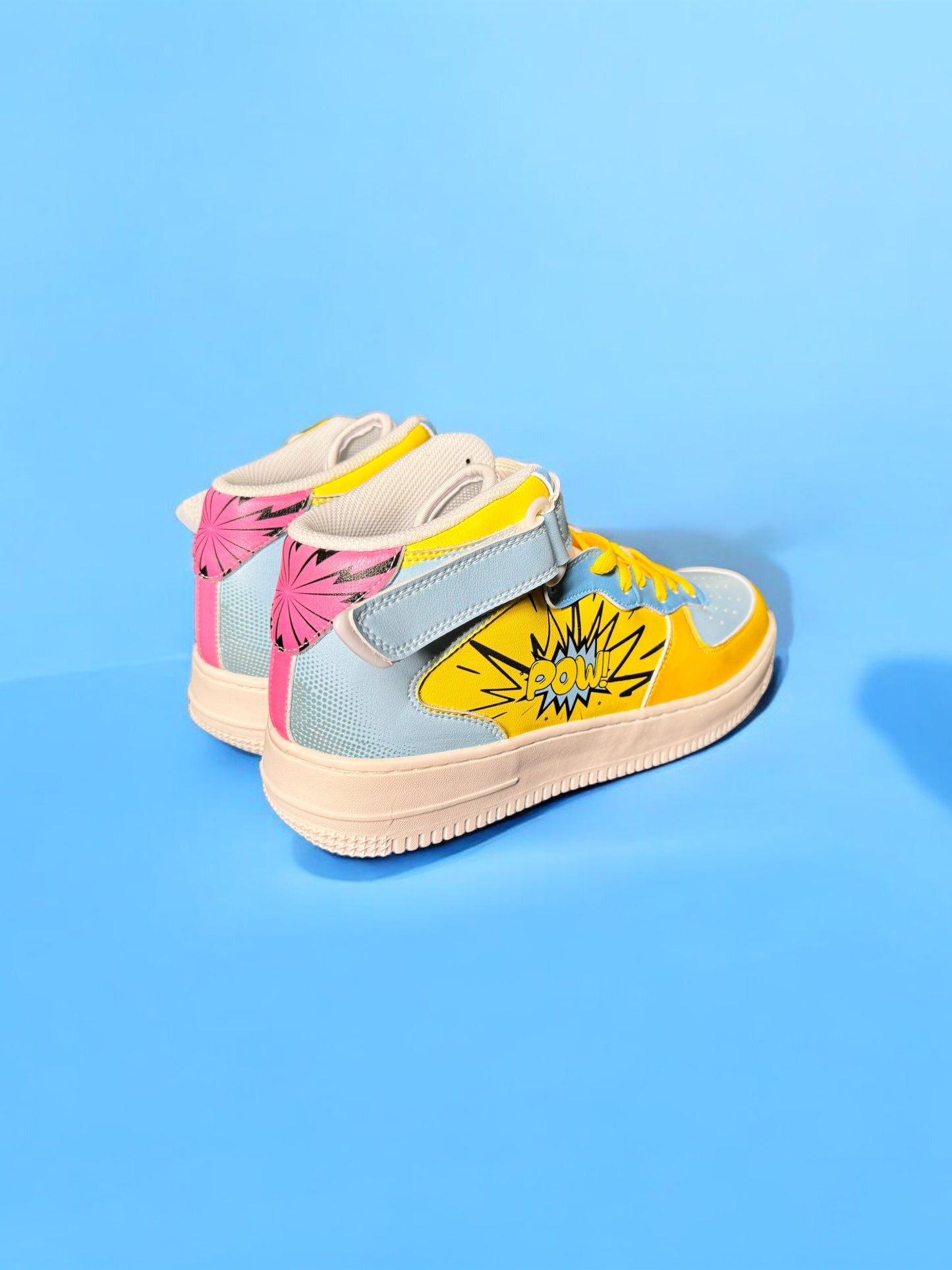 POWS! || Comic Book High Top Shoe by PinkPill