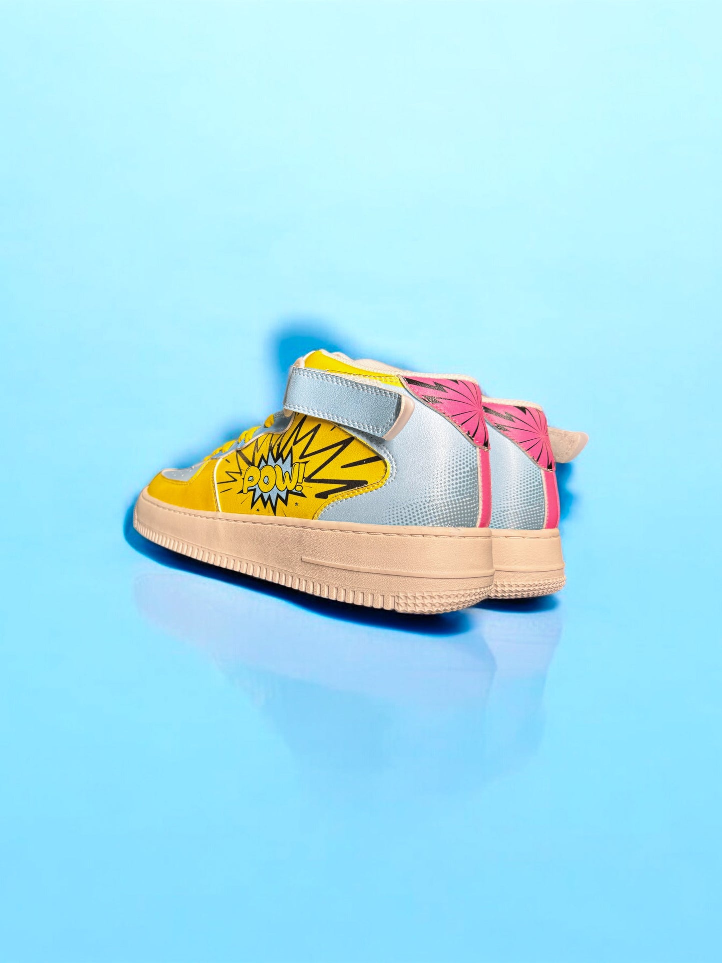 POWS! || Comic Book High Top Shoe by PinkPill